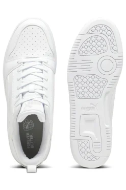Sneakers basse total white Rebound V6 Low Puma