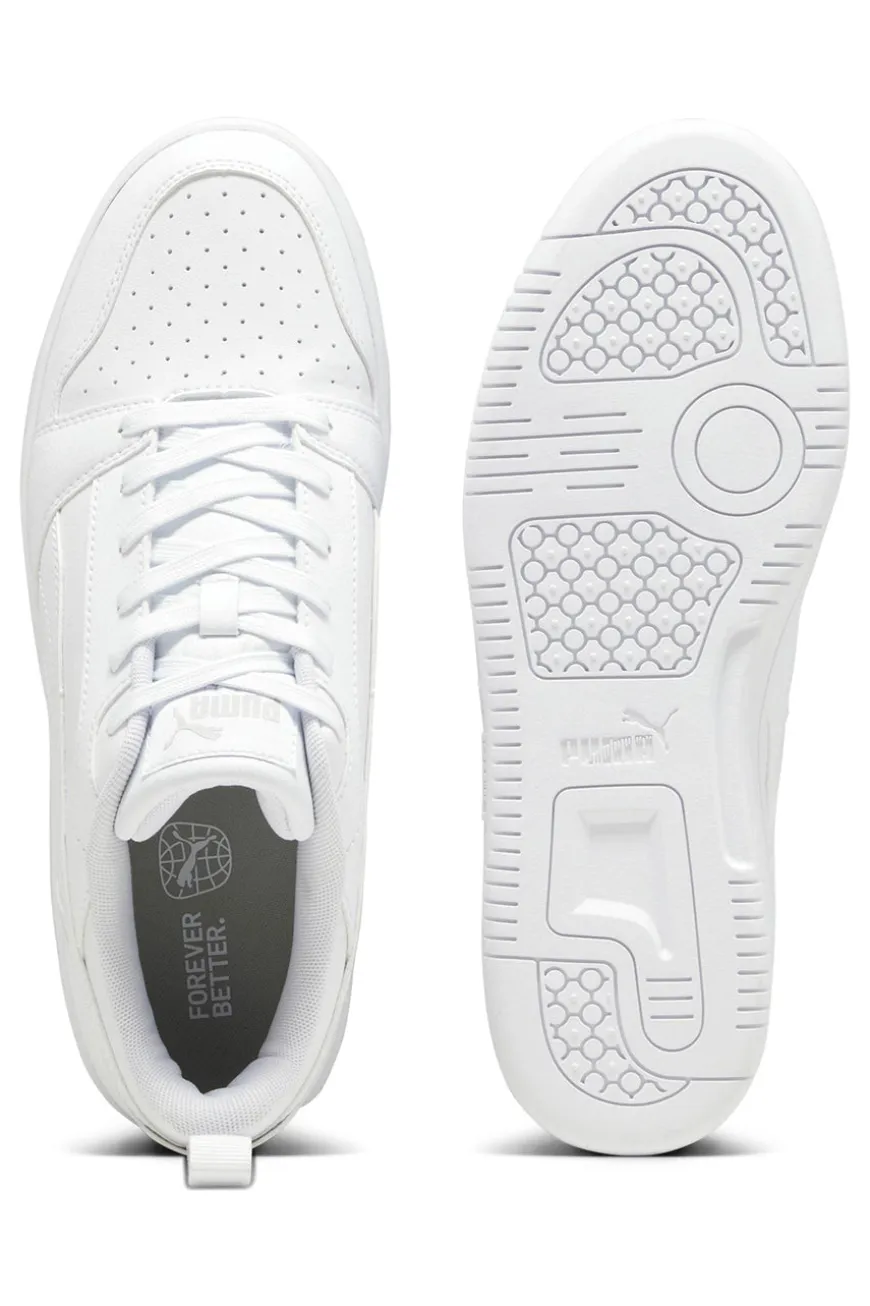 Sneakers basse total white Rebound V6 Low Puma