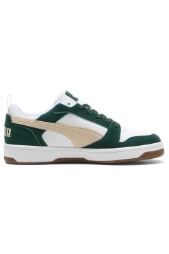 Sneakers basse verdi e beige SoftFoam Rebound V6 Low SD Puma