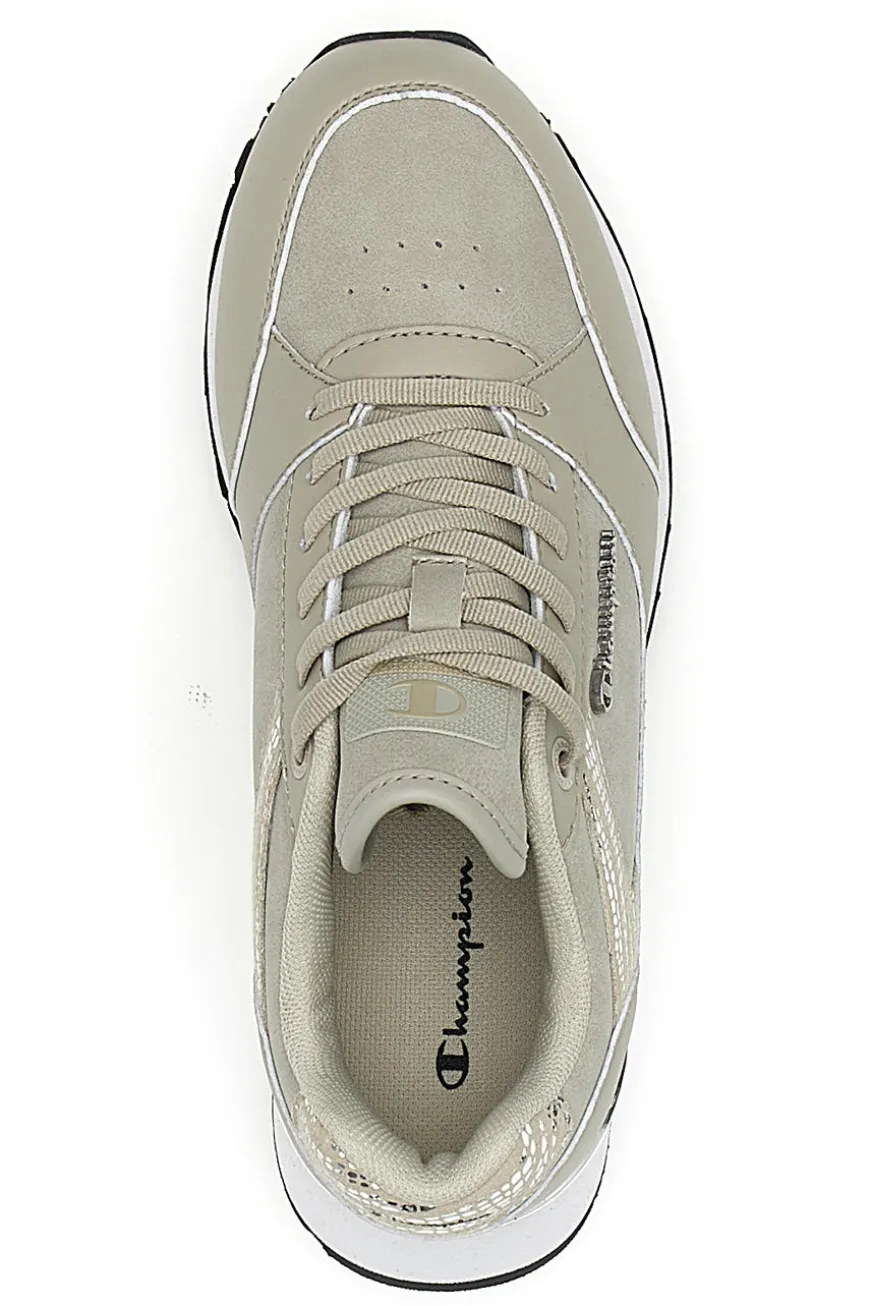 Sneakers Beige Champion RR Champ Plat Low Chromo