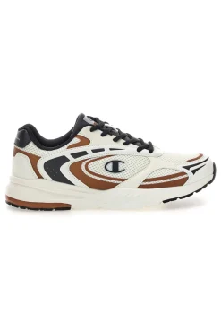 Sneakers beige con dettagli multicolor Champion CHAMP 2K