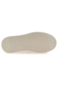 Sneakers beige con logo laterale e fondo alto Laura Biagiotti 9618