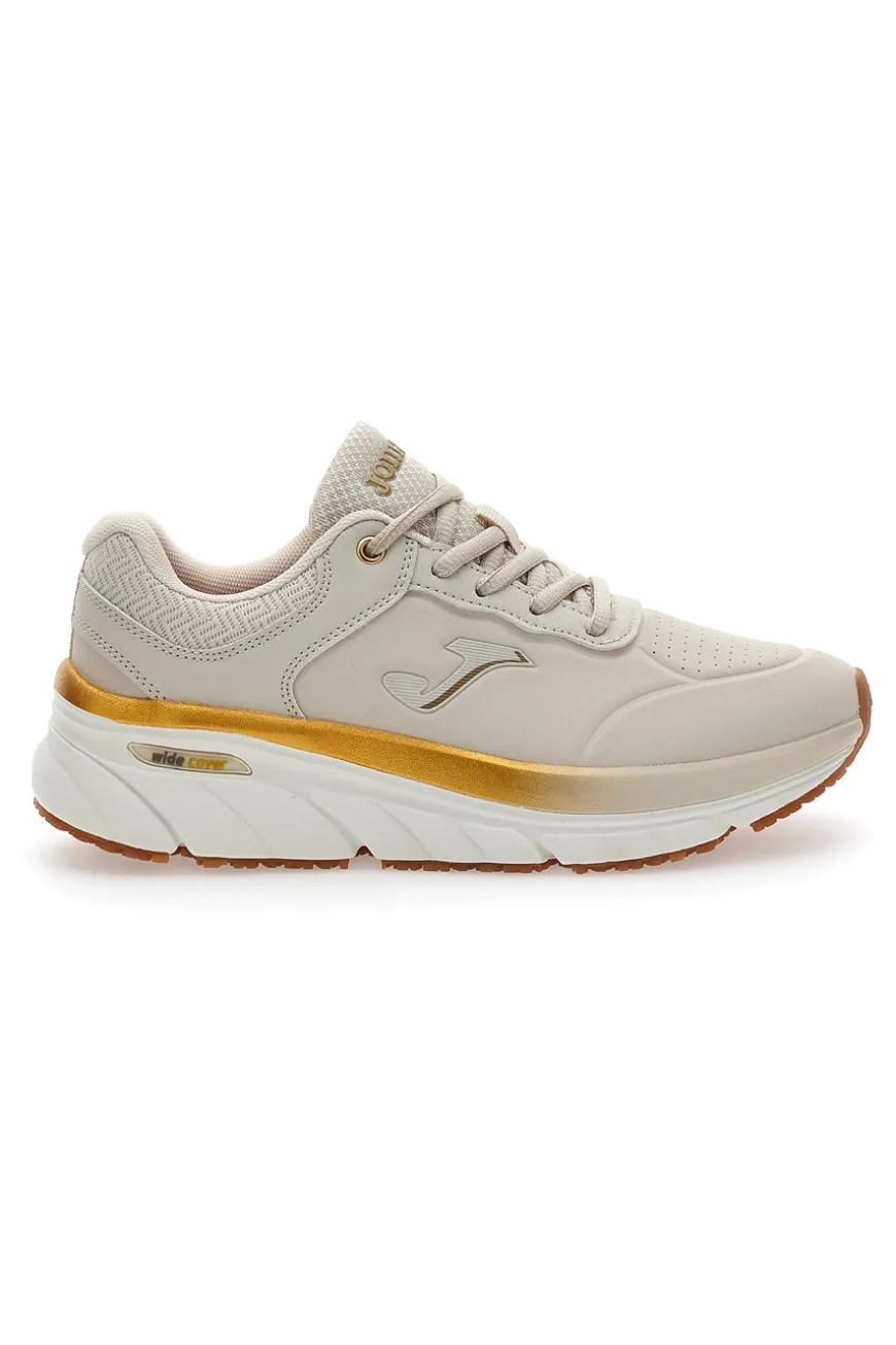Sneakers Beige Con Memory Foam Joma Aires 2425