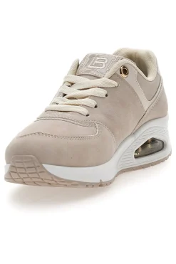 Sneakers beige con suola con cuscinetto d’aria Laura Biagiotti 9229