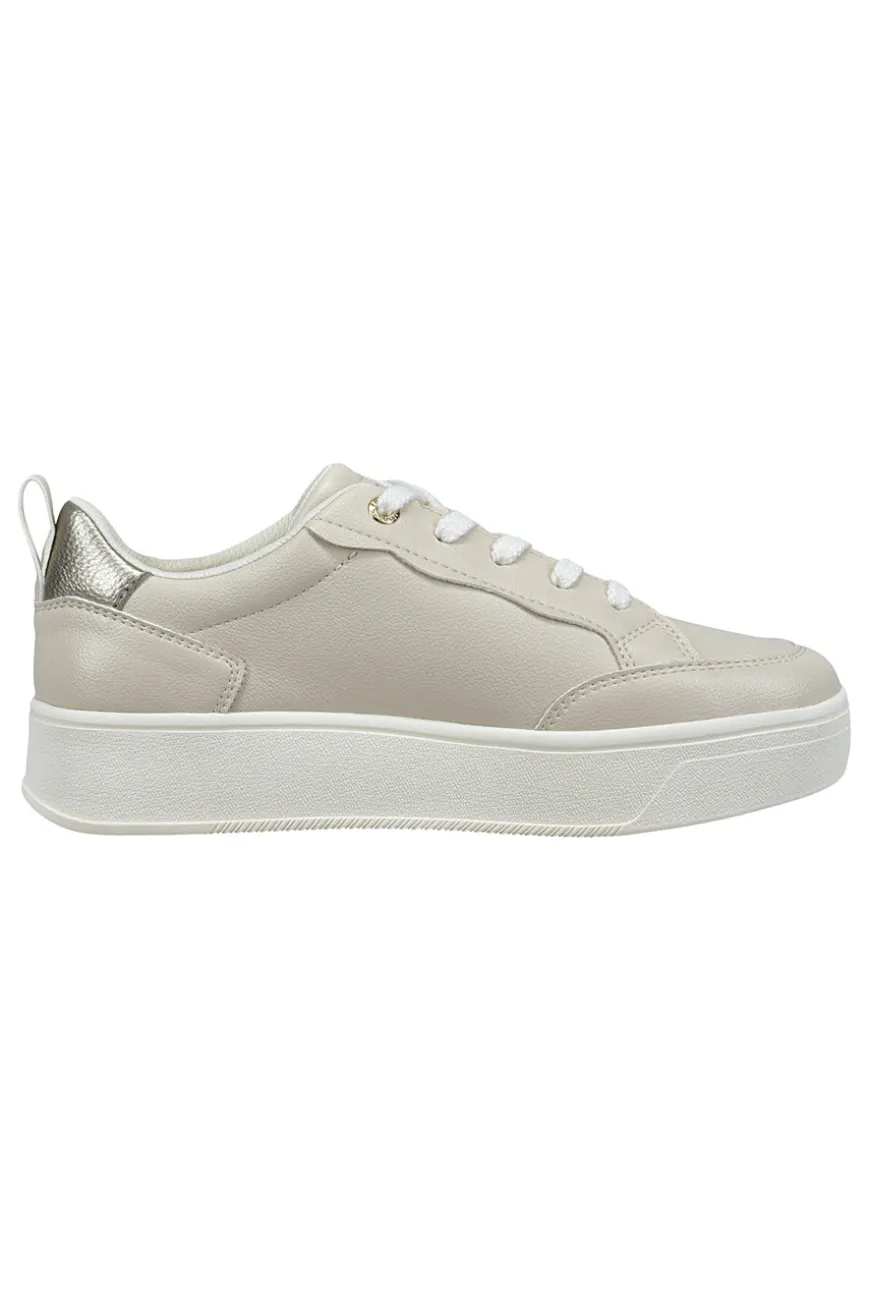 Sneakers beige con zeppa Bagatt 435AVA0150505251