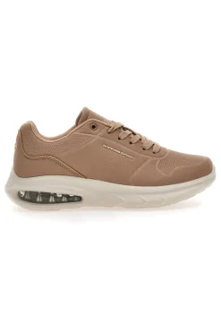 Sneakers Beige Soprani Sport Pau Glitter