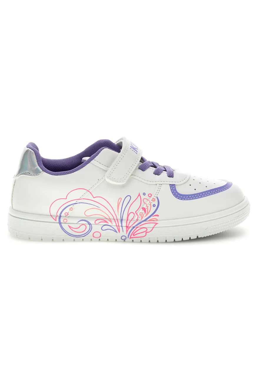 Sneakers bianca Pitt kids PK1871C