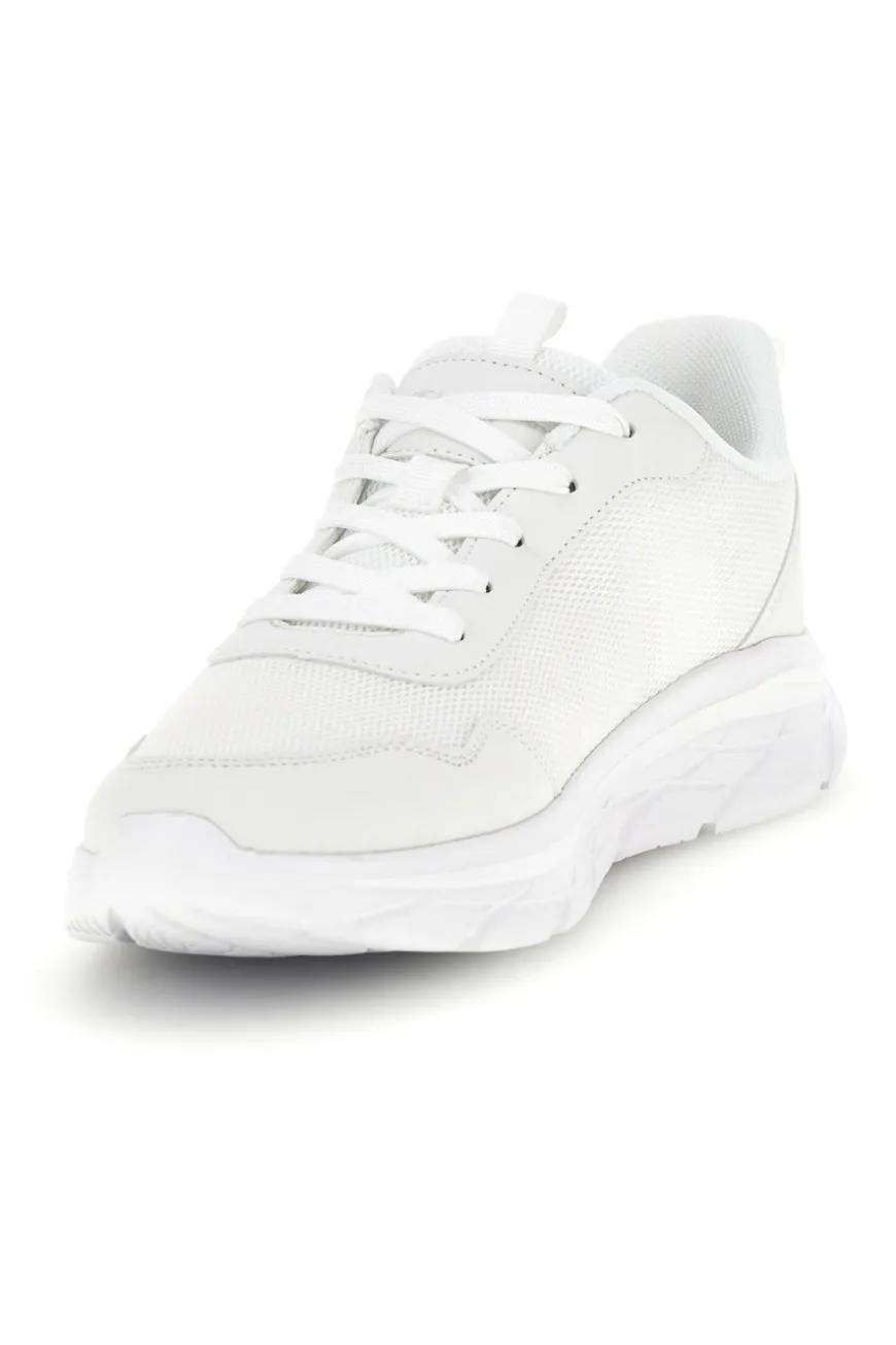 Sneakers bianche basse con lacci Champion Fuze Low Cut