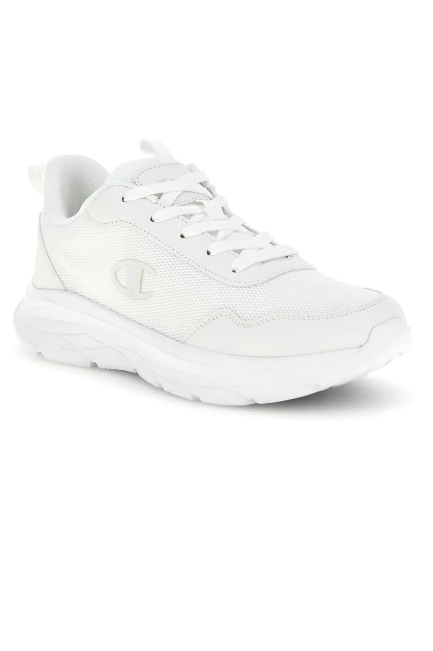 Sneakers bianche basse con lacci Champion Fuze Low Cut
