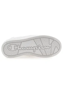 Sneakers Bianche Champion Foul Play Plat Metal