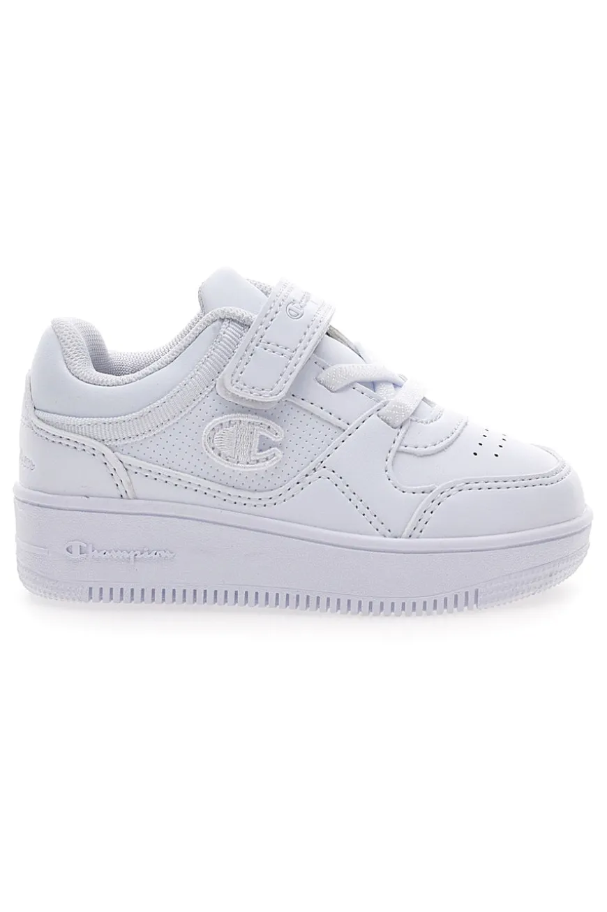 Sneakers bianche chiusura a strappo Champion RD18 Low B TD