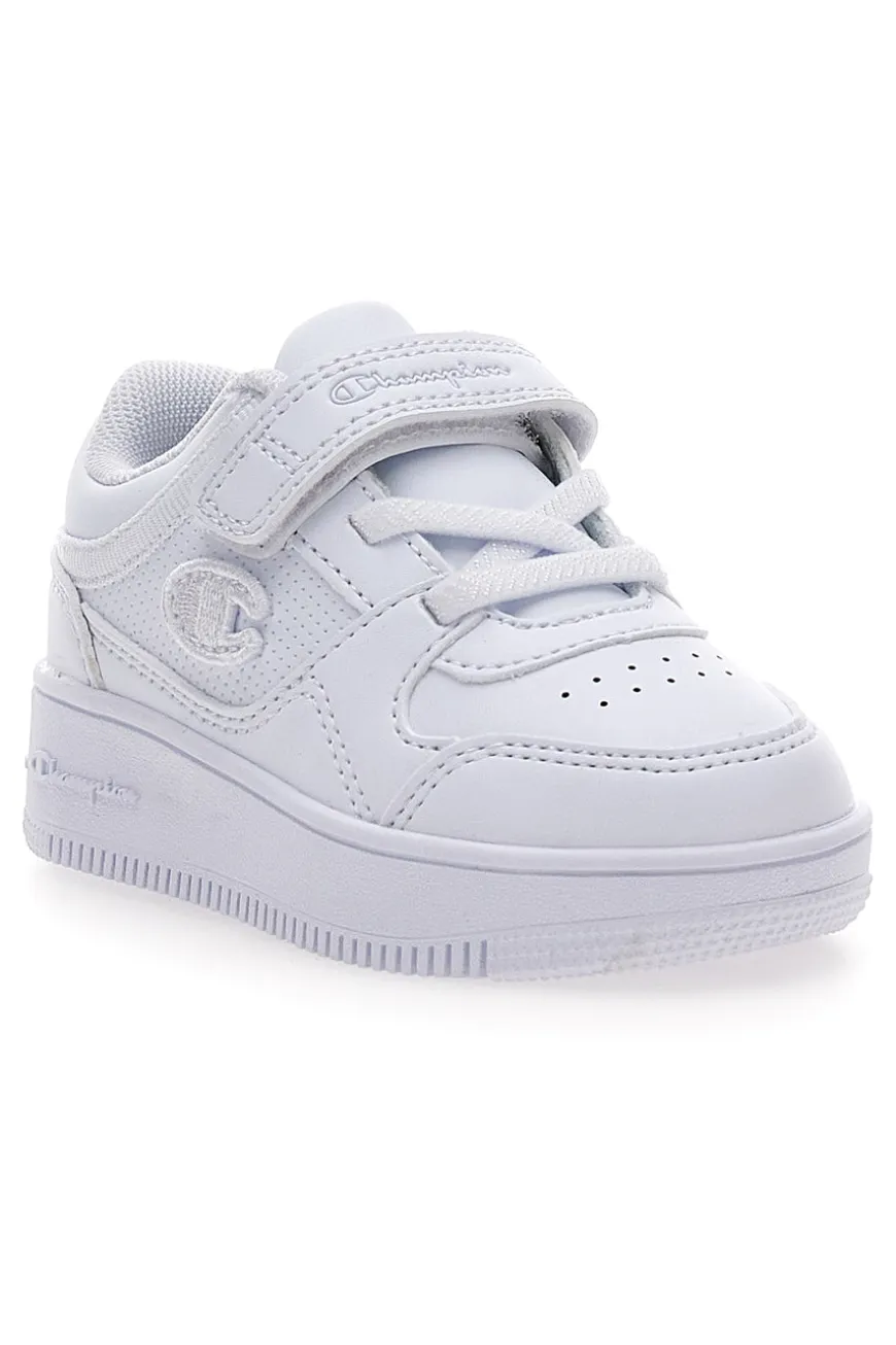 Sneakers bianche chiusura a strappo Champion RD18 Low B TD