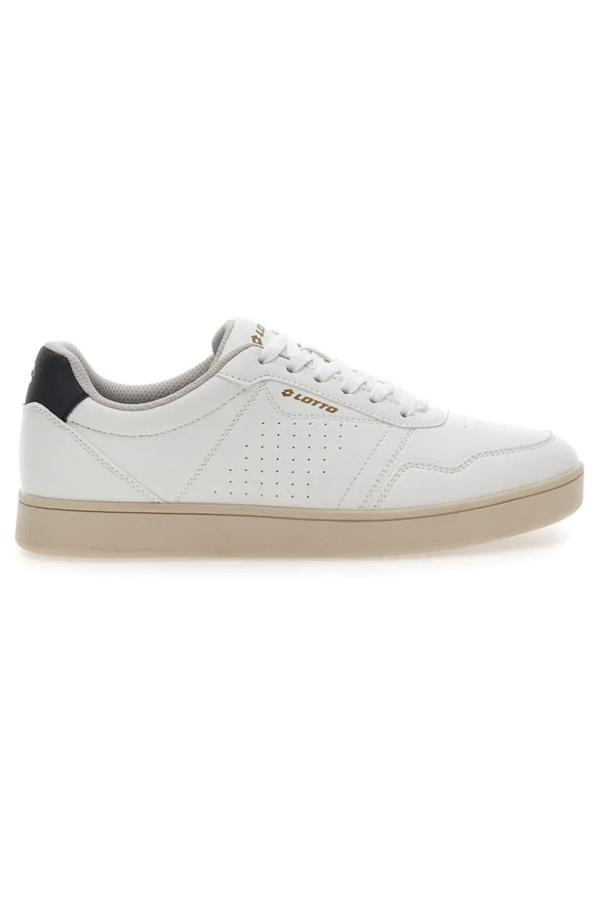 Sneakers Bianche Con Air Memory Foam Lotto Amf II Pu