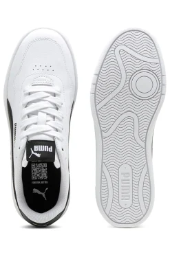 Sneakers Bianche con Bande Nere PUMA COURT LALLY JR