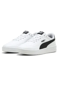 Sneakers Bianche con Bande Nere PUMA COURT LALLY JR