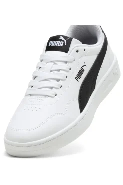 Sneakers Bianche con Bande Nere PUMA COURT LALLY JR