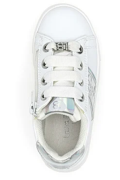 Sneakers Bianche con Cerniera Laterale LAURA BIAGIOTTI AGI7048