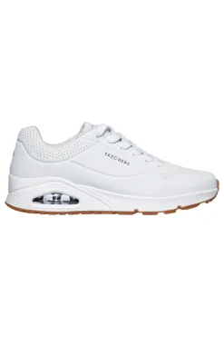 Sneakers bianche con cuscinetto ad aria e soletta memory foam Skechers UNO Stand On Air
