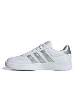 Sneakers bianche con dettagli argento Adidas Breaknet 2.0