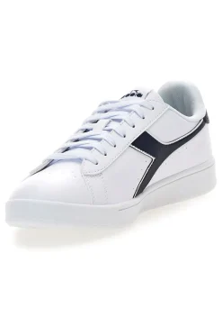 Sneakers bianche con dettagli blu Diadora 178327 C4656