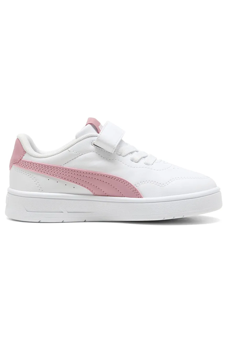 Sneakers bianche con dettagli rosa Puma Court Lally AC+ PS