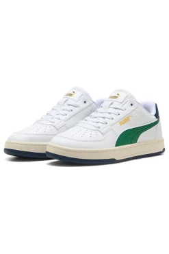 Sneakers bianche con dettagli verdi e blu Puma CAVEN 2.0 RETRO JR