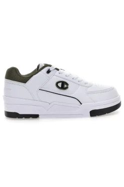 Sneakers bianche con dettagli verde e nero Champion RD18 HERITAGE LOW