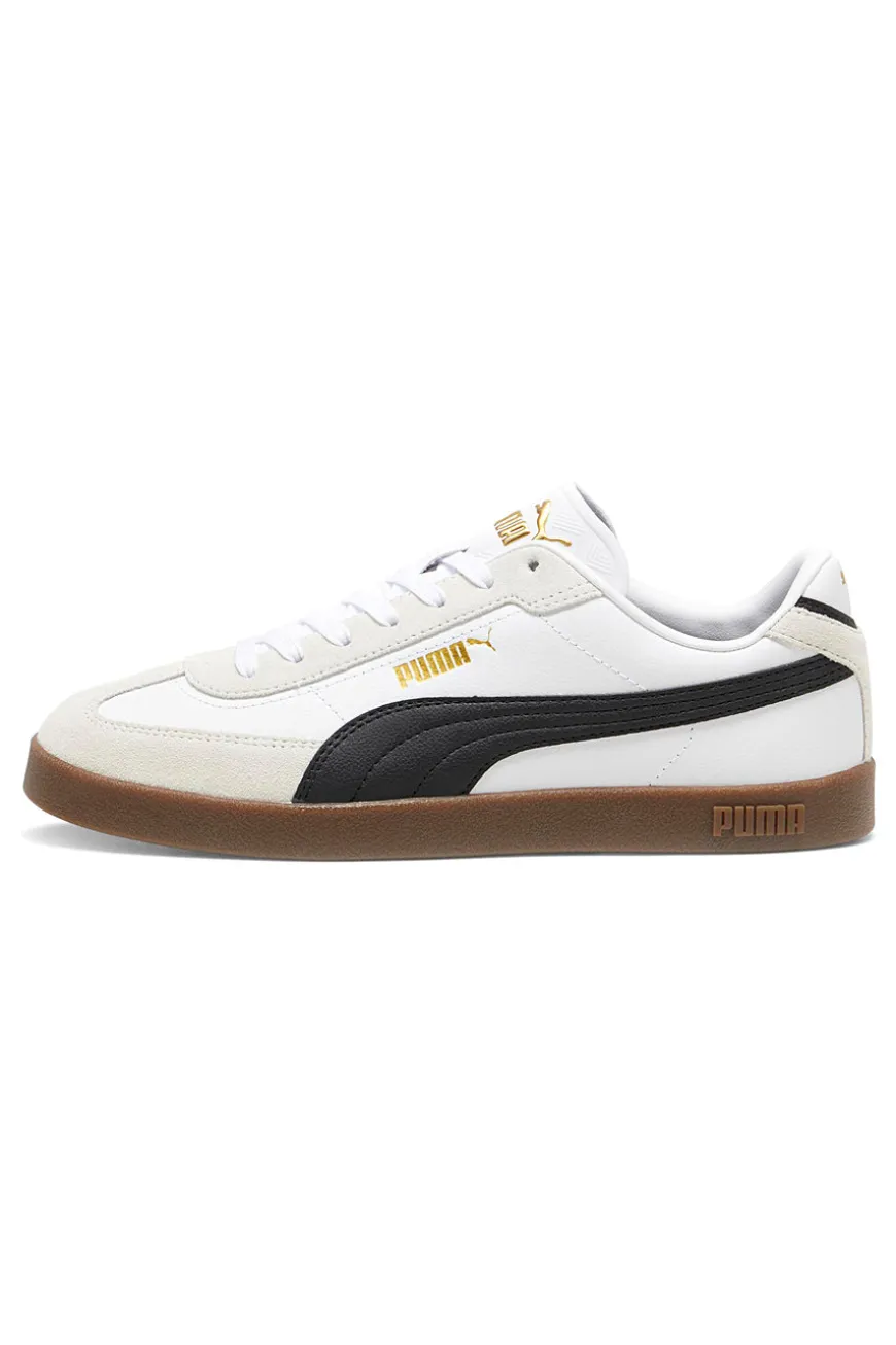 Sneakers Bianche Con Dettagli Neri Puma Club II Era