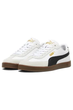 Sneakers Bianche Con Dettagli Neri Puma Club II Era