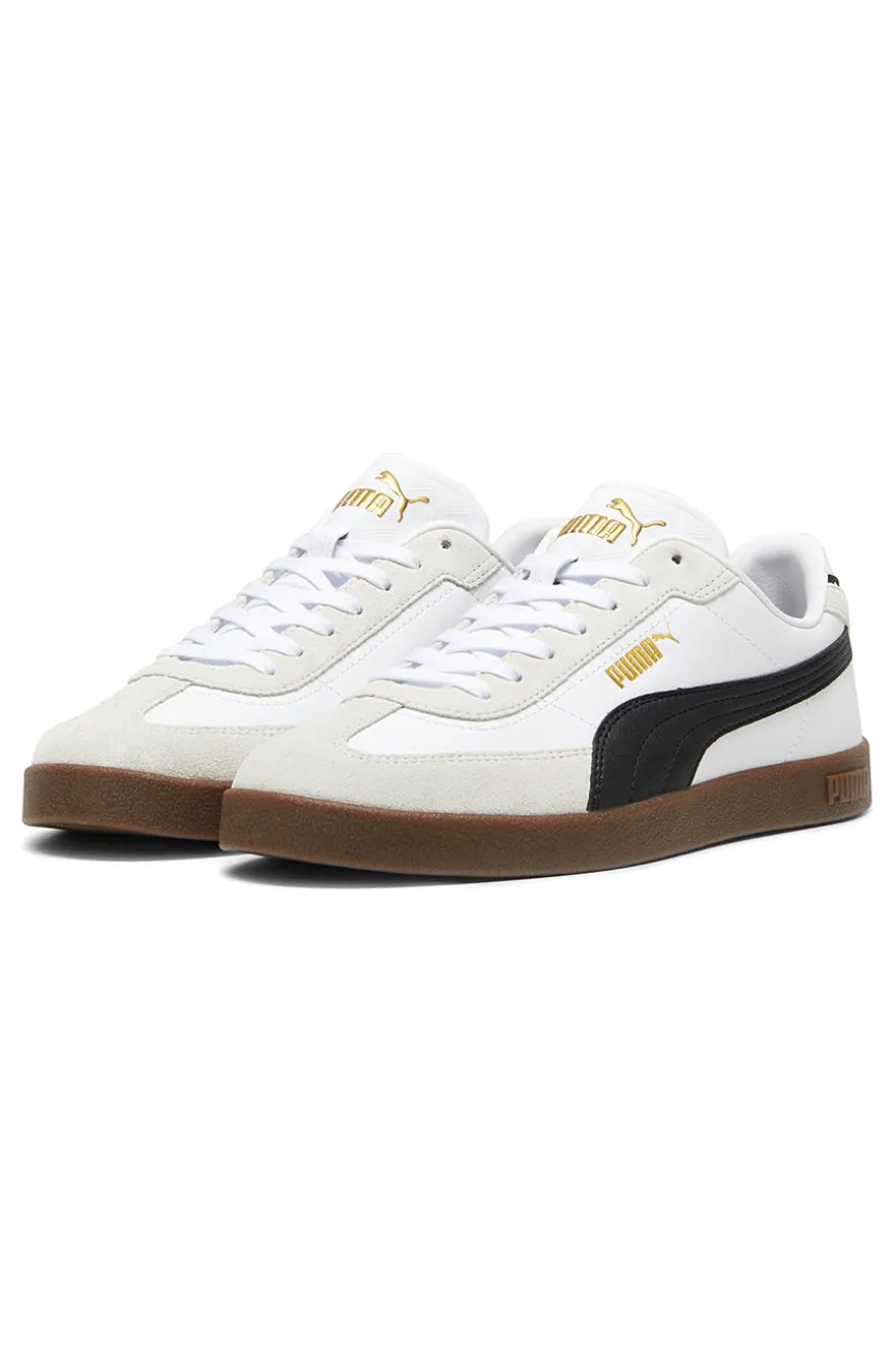 Sneakers Bianche Con Dettagli Neri Puma Club II Era