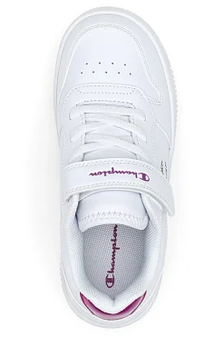 Sneakers Bianche con dettagli Rosa CHAMPION RD18 PLATFORM GLITTER G PS