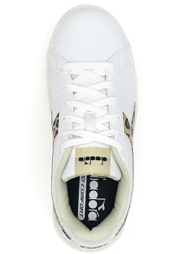 Sneakers bianche con dettaglio animalier Diadora Jace Jungle