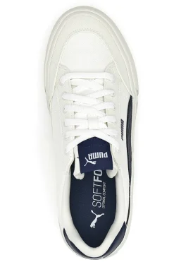 Sneakers Bianche Con Dettagli Blu da Uomo Puma Court Classic Vulc FS