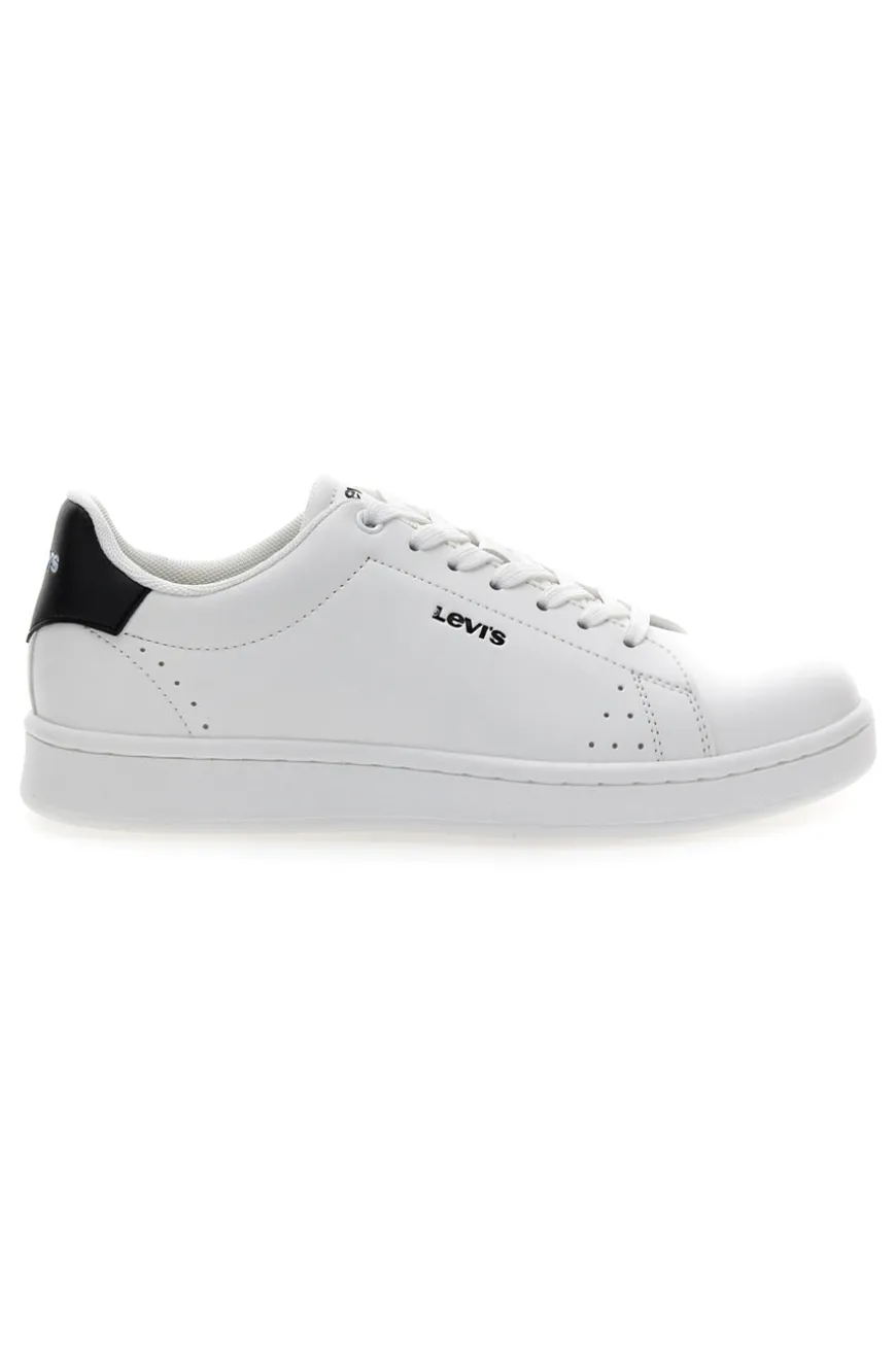 Sneakers bianche con dettaglio nero Levi's Unity