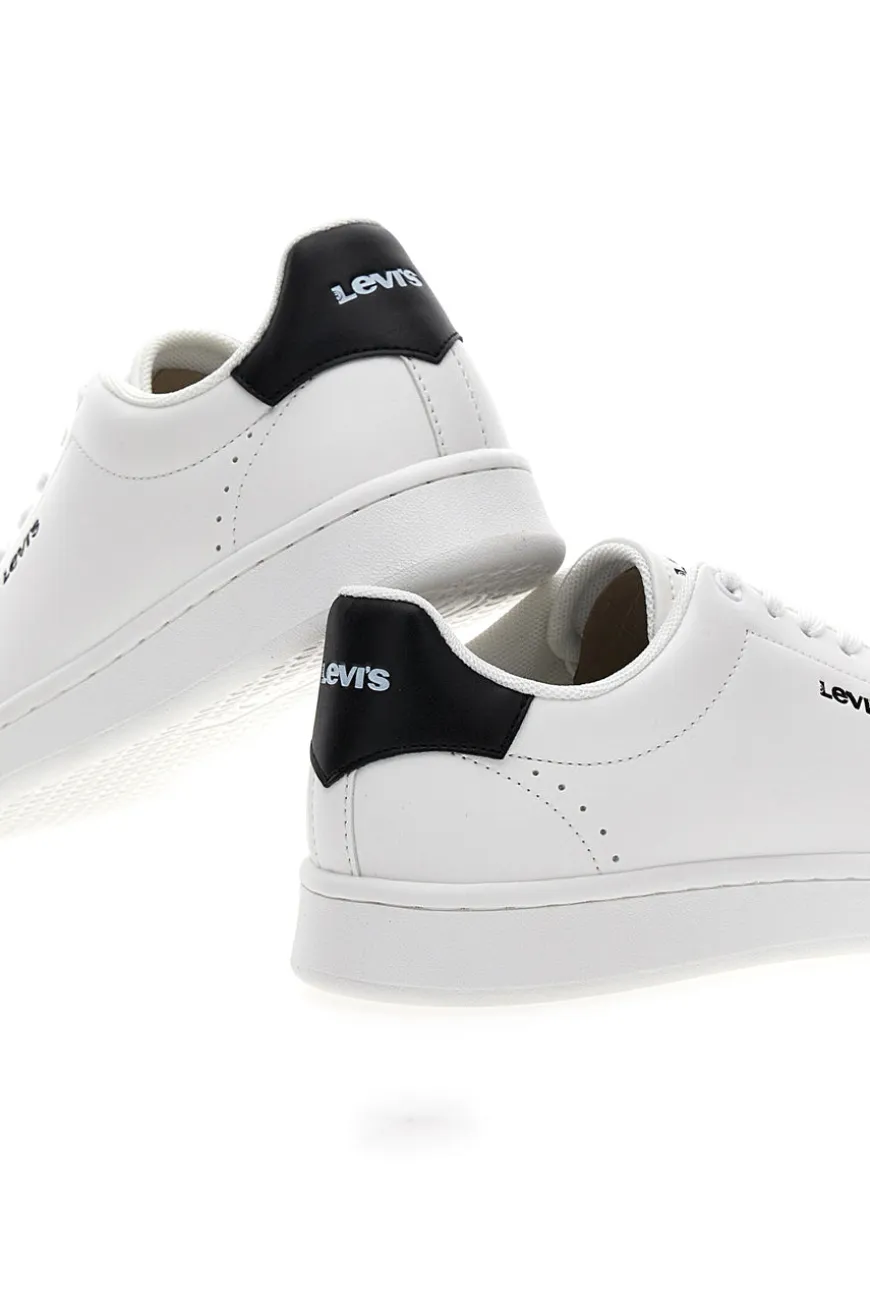 Sneakers bianche con dettaglio nero Levi's Unity