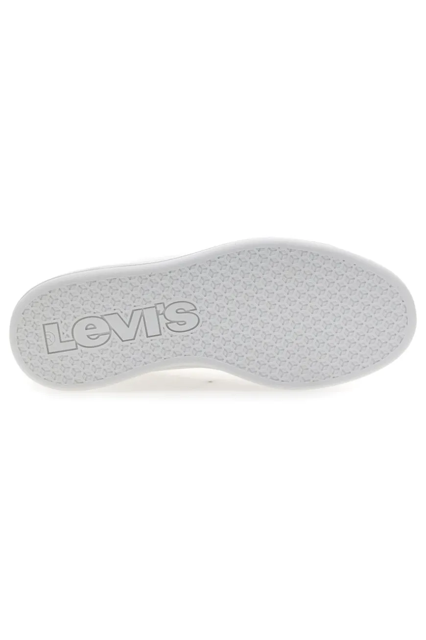 Sneakers bianche con dettaglio nero Levi's Unity