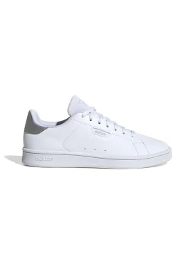 Sneakers bianche con dettaglio argento in materiale riciclato Adidas Urban Court