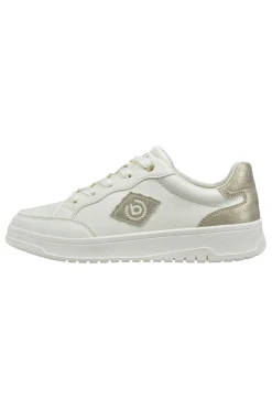 Sneakers Bianche con dettagli oro Bagatt 435AQG1950502190