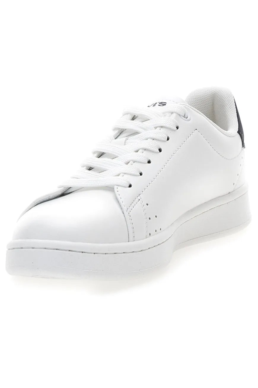 Sneakers bianche con dettaglio blu Levi's Unity