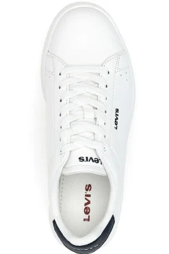 Sneakers bianche con dettaglio blu Levi's Unity