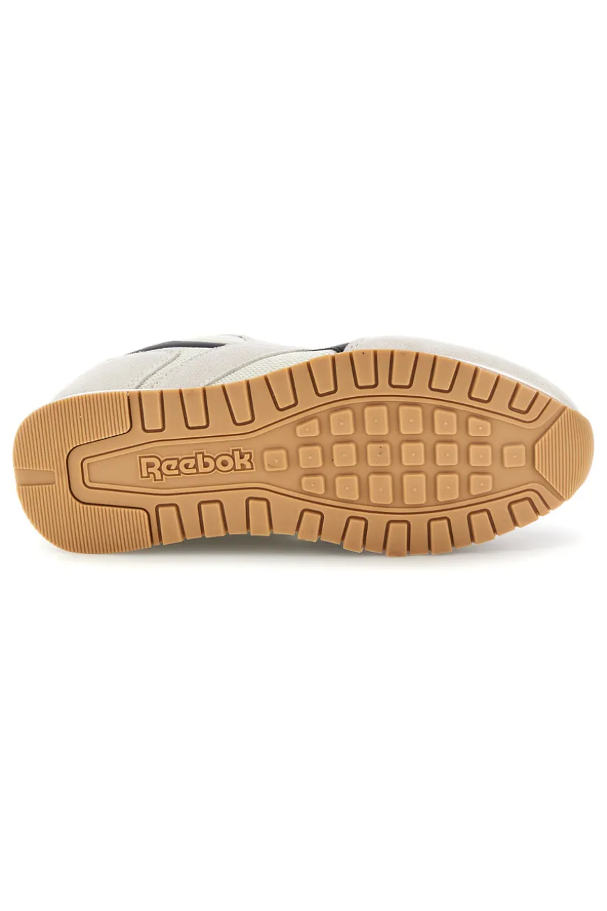 Sneakers bianche con inserti a contrasto e lacci Reebok Glide