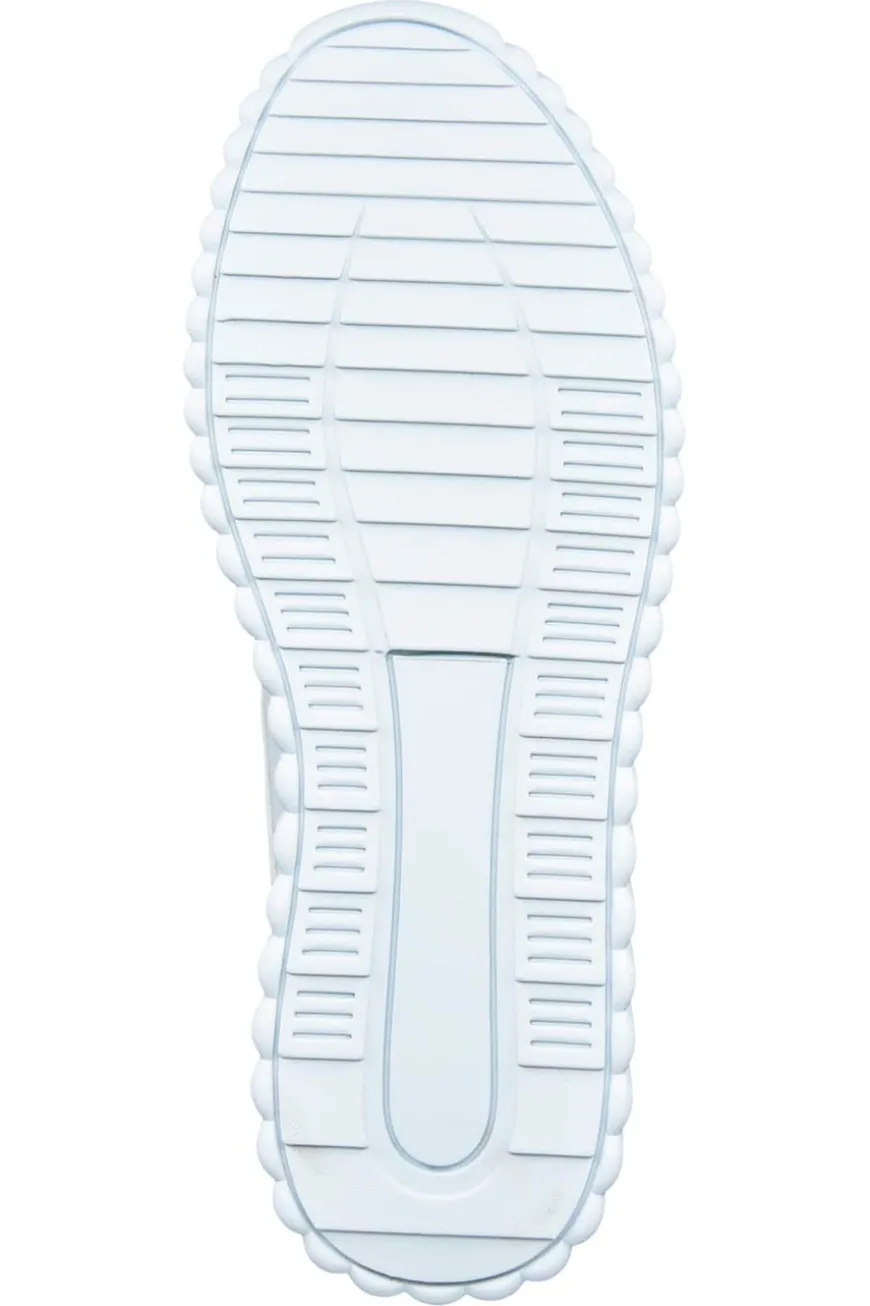 Sneakers Bianche con Inserti Effetto Metallizzato Bagatt D45AL6055050
