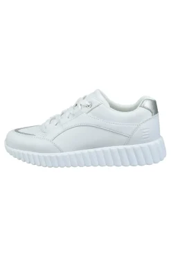 Sneakers Bianche con Inserti Effetto Metallizzato Bagatt D45AL6055050