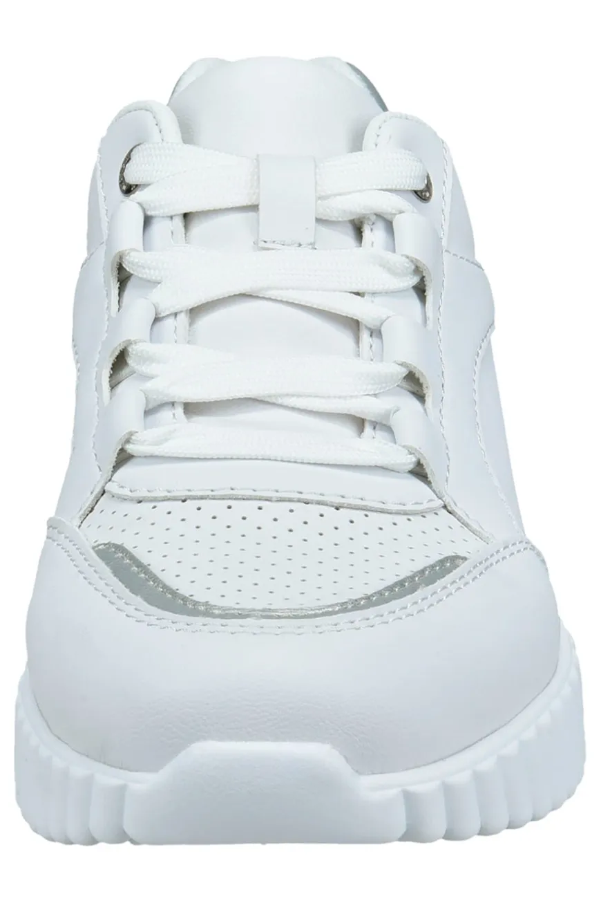 Sneakers Bianche con Inserti Effetto Metallizzato Bagatt D45AL6055050