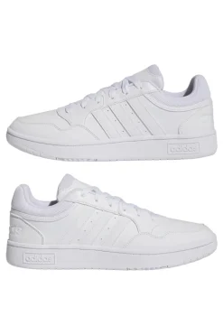 Sneakers Bianche con Lacci Adidas Hoops 3.0