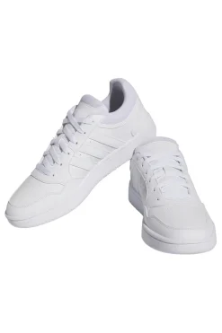 Sneakers Bianche con Lacci Adidas Hoops 3.0