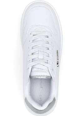 Sneakers Bianche con Lacci Champion RD18 RD Plat chromo