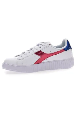 Sneakers Bianche con Lacci Diadora Step P Teatime