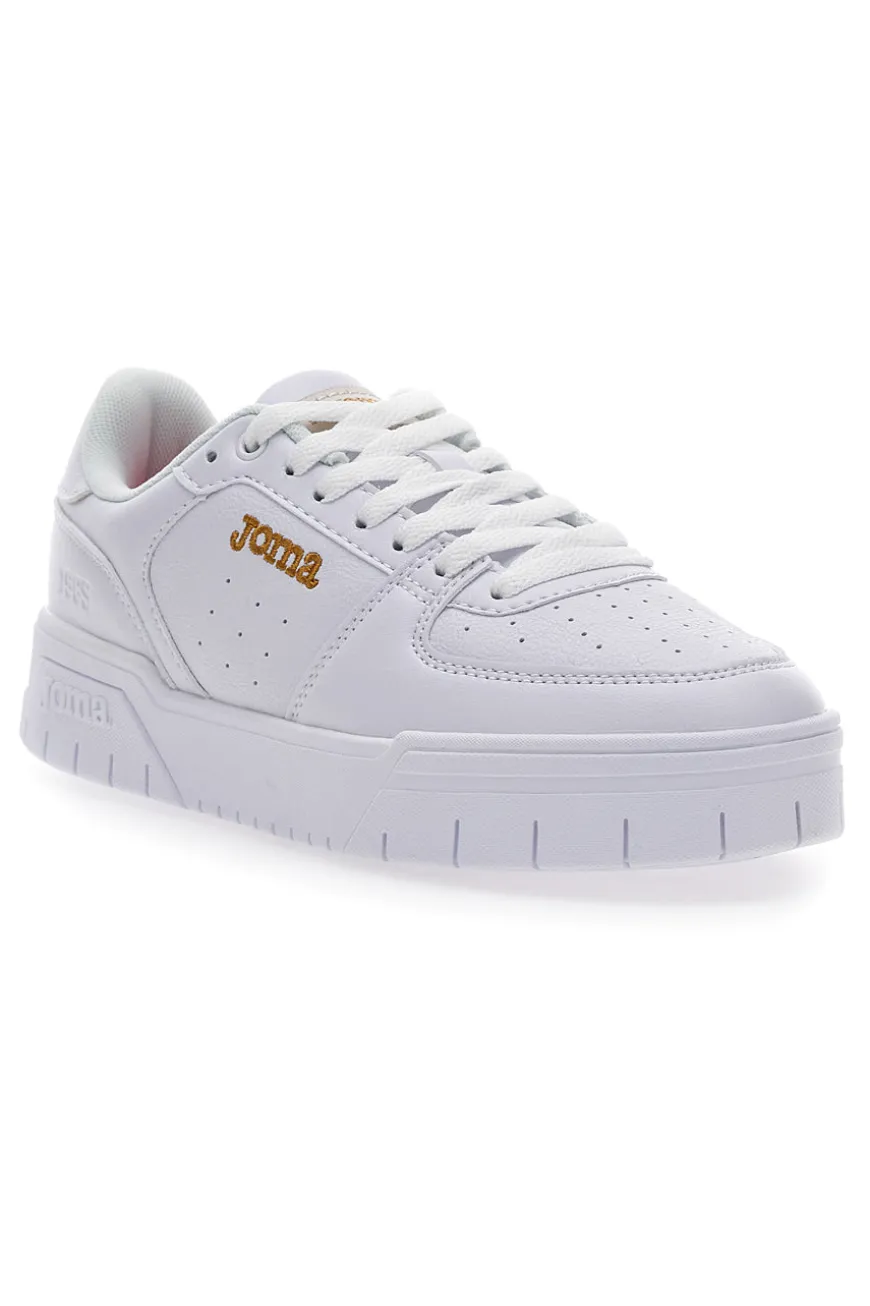 Sneakers bianche con lacci e memory foam JOMA C.CAVEA LADY