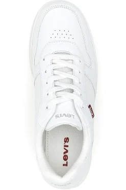 Sneakers Bianche Con Lacci Levis Kick Se